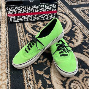 Green Vans Size Mens 10.5